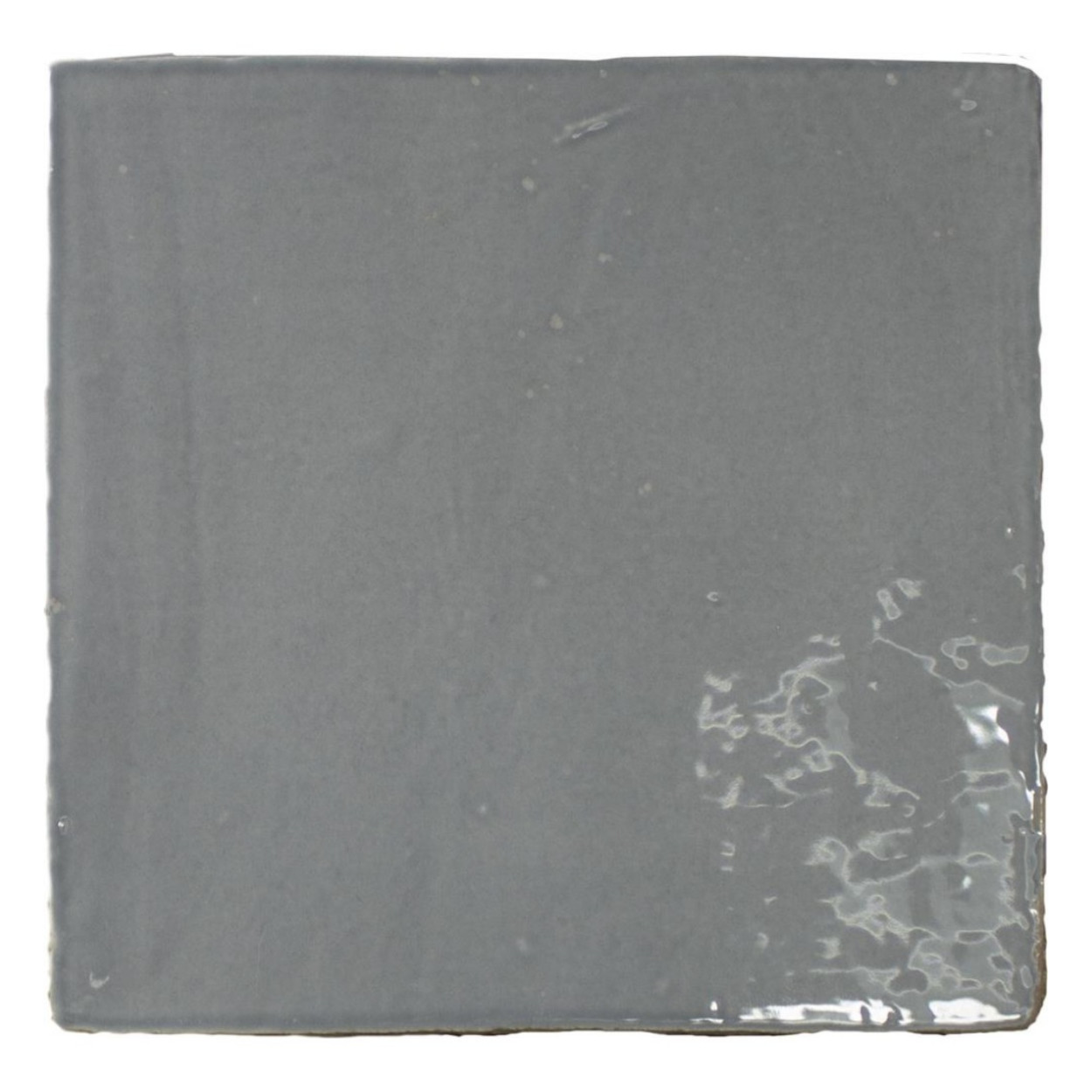 Wandtegel Dutch 13x13cm Vierkant Glossy Grijs